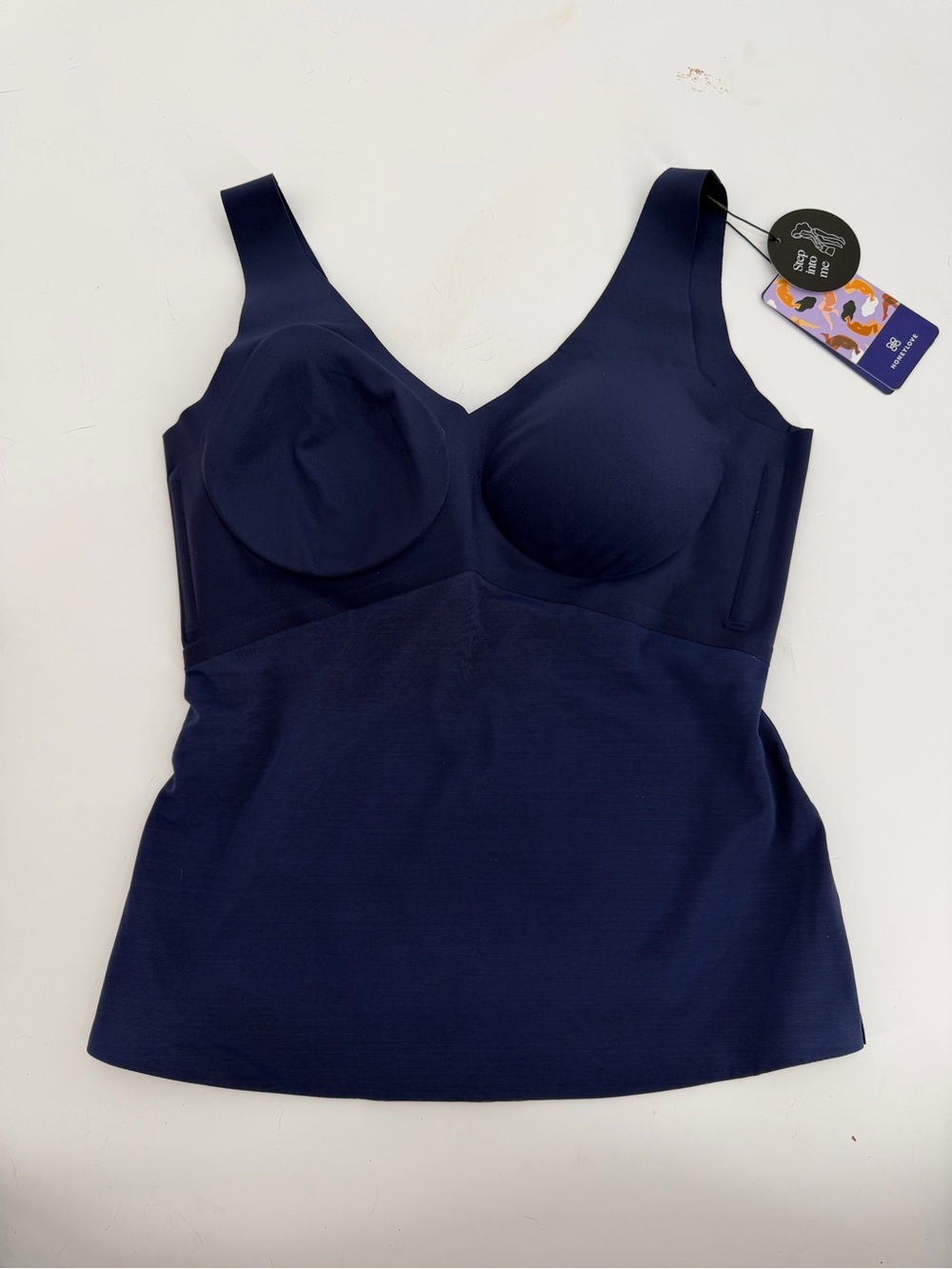 Honeylove Lift Wear Tank Size Large Blue NWT